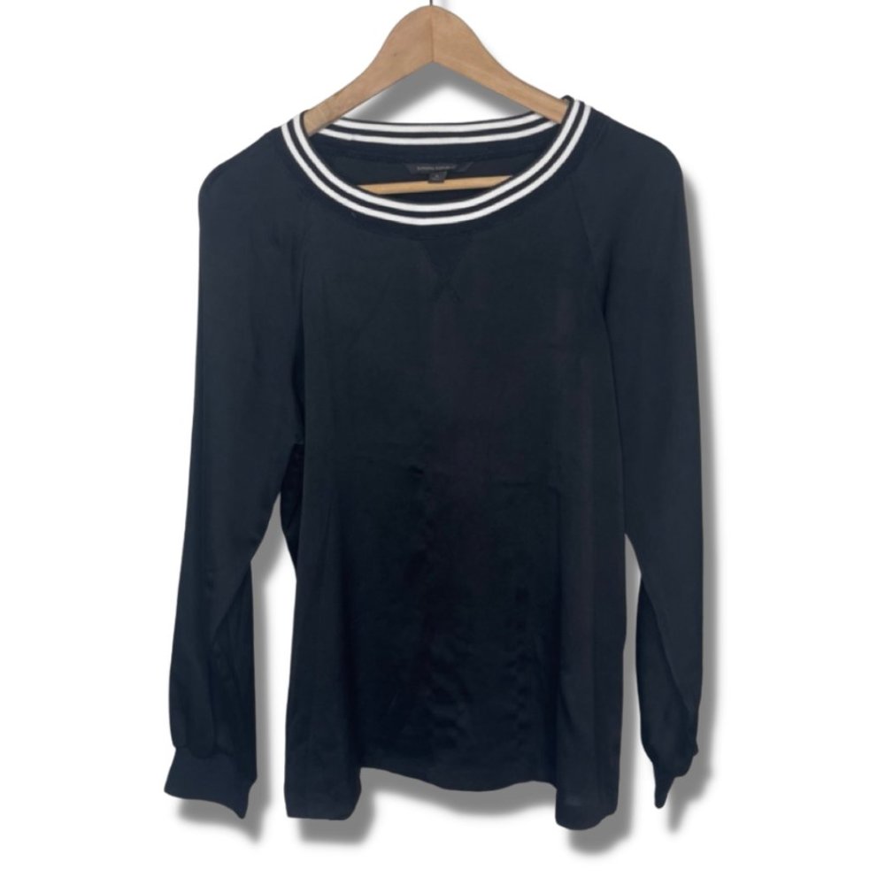 Black Long Sleeve Banana Republic Blouse Size S